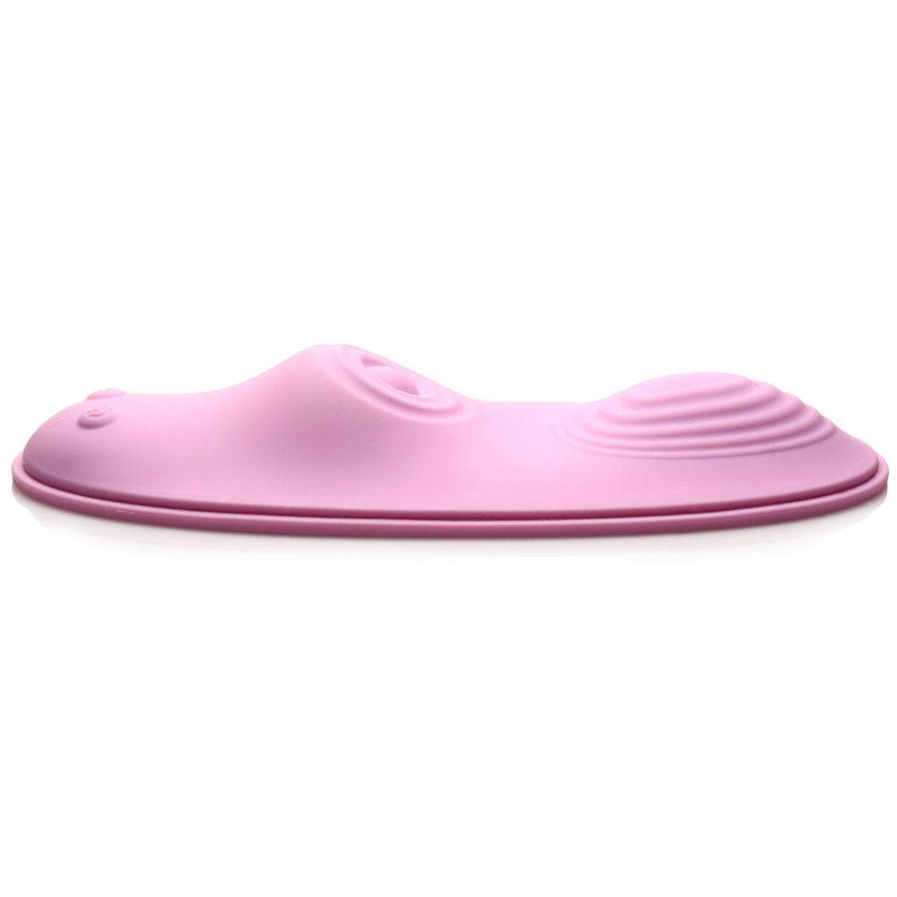 The Pulse Slider 28X Pulsing and Vibrating Silicone Pad with Remote